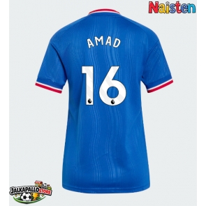 Manchester United Amad Diallo #16 Vieraspaita Naisten 2026-27 Lyhythihainen
